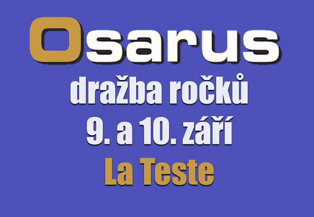 OSARUS, dražba ročků 