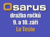 OSARUS, dražba ročků 