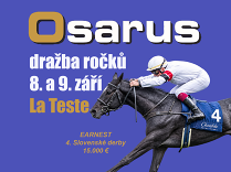 Blíží se francouzská dražba Osarus známá jmény jako Blessed Kiss, Coletka nebo Earnest