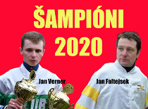 Šampióni 2020: Verner, Faltejsek, Vocásková, Váňa